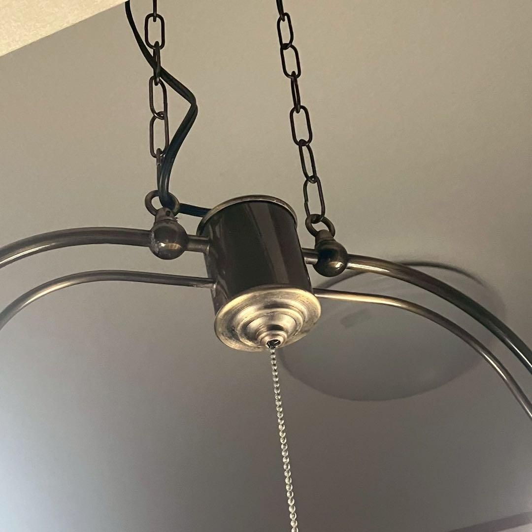 ナショナル シャンデリア 2灯 天井照明 レトロ アンティーク - メルカリ