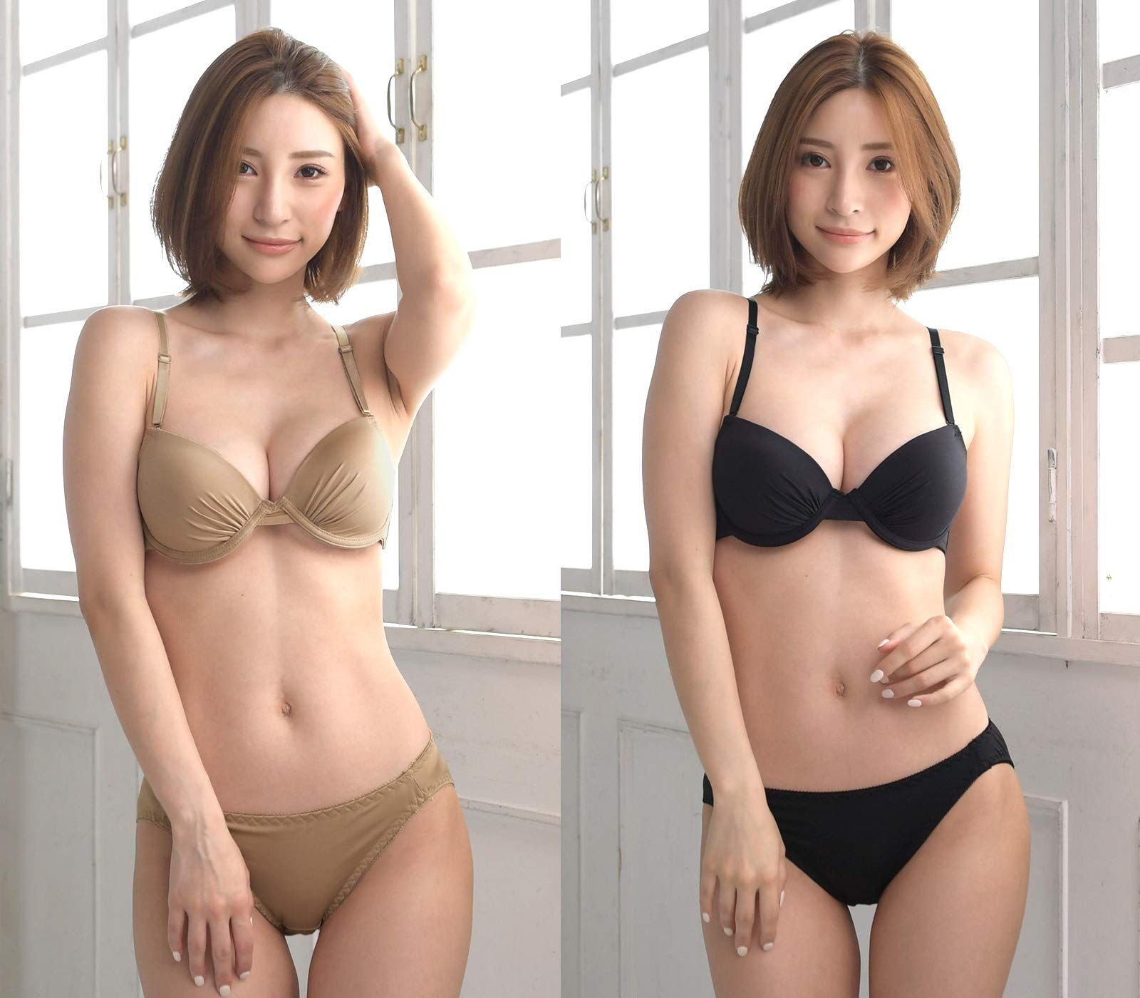 Smile LaLa ブラック B70 レディース ブラジャー ショーツ 女性下着