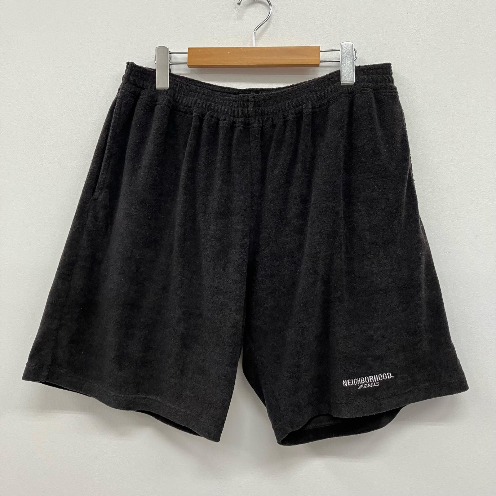 イオン広店 NEIGHBORHOOD | ネイバーフッド ショートパンツ pile short pants 241FPNH-PTM02 ブラック サイズ XL 107