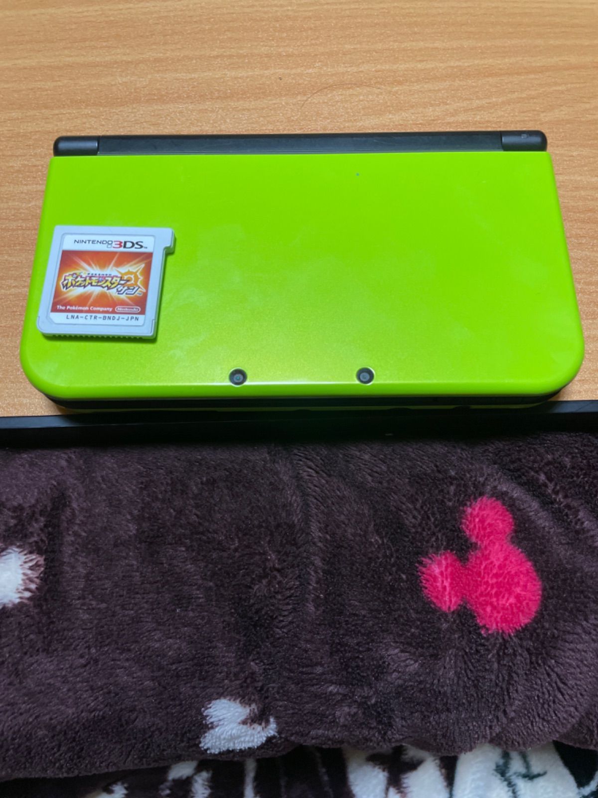 完動品 NEW 3DS LL 本体 ライム ポケットモンスターサンセットです - メルカリ