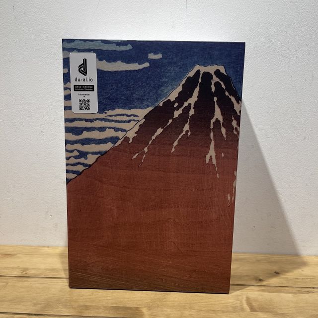 MEDICOM TOY BE@RBRICK 葛飾北斎「冨嶽三十六景 凱風快晴」100