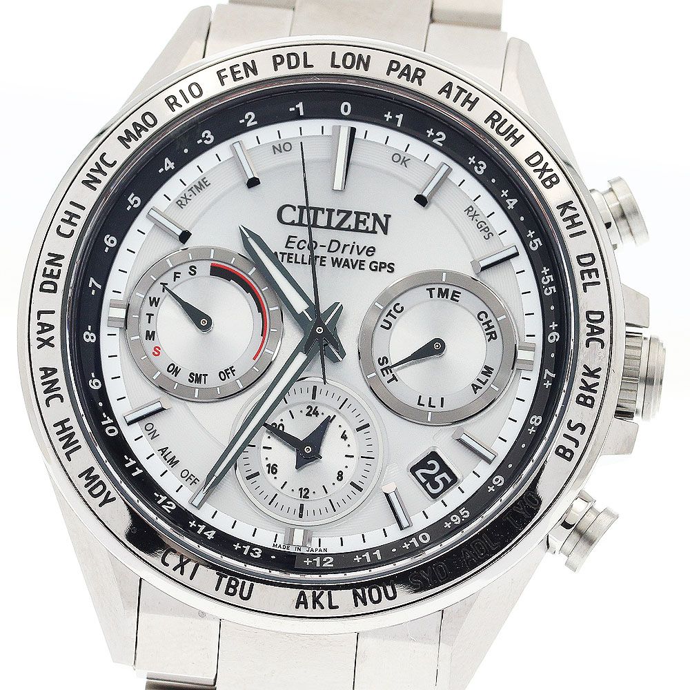 シチズン最上位機種】CITIZEN ATTESA CC4010-80A 独自の最先端技術が満載!!