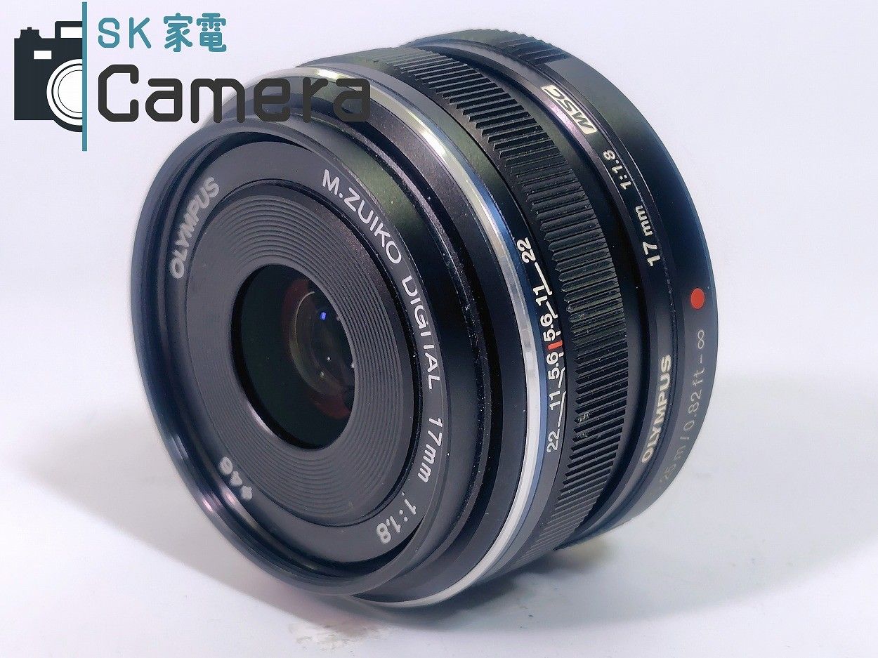 OLYMPUS M.ZUIKO DIGITAL 17mm F1.8 MSC オリンパス キャップ付  