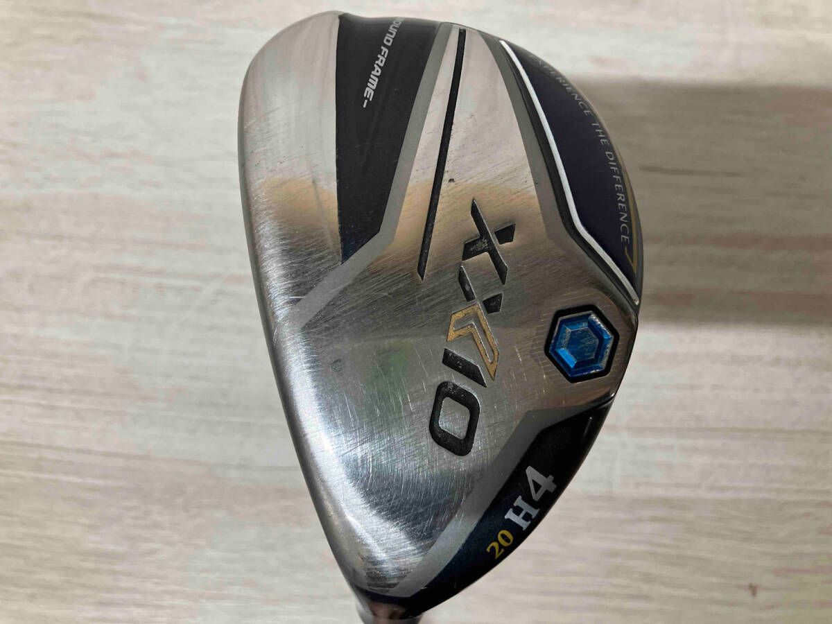 DUNLOP XXIO 12 ネイビー ユーティリティ ダンロップ FLEX S ロフト角 20° 男性左利き用 ゴルフ クラブ