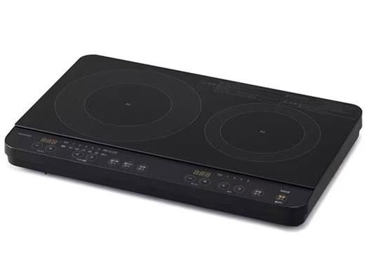 4営業日で発送 IHKWKT41B 2口IHコンロ ブラック