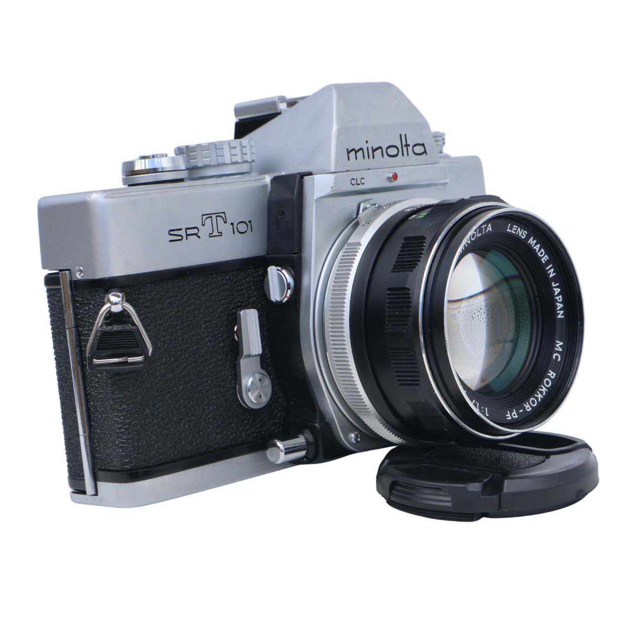 みッちゃま[整備済み] ミノルタ SRT101 MC W.ROKKOR minolta SRT101 と標準レンズ MC.ROKKOR-PF 50mmF1.7 ジャンク