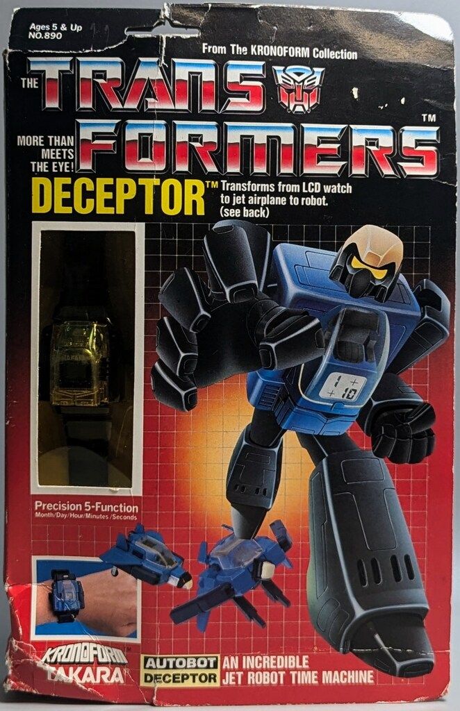 HASBRO G1|KRONOFORM TF|KRONOFORM DECEPTOR|金色