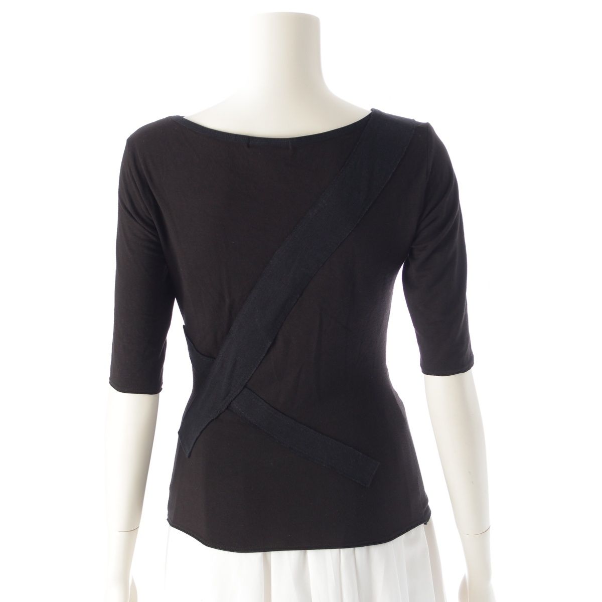 イッセイミヤケ トップス カットソー ブラック レア 希少 新品同様 ISSEY MIYAKE イッセイミヤケ PLEATS PLEASE