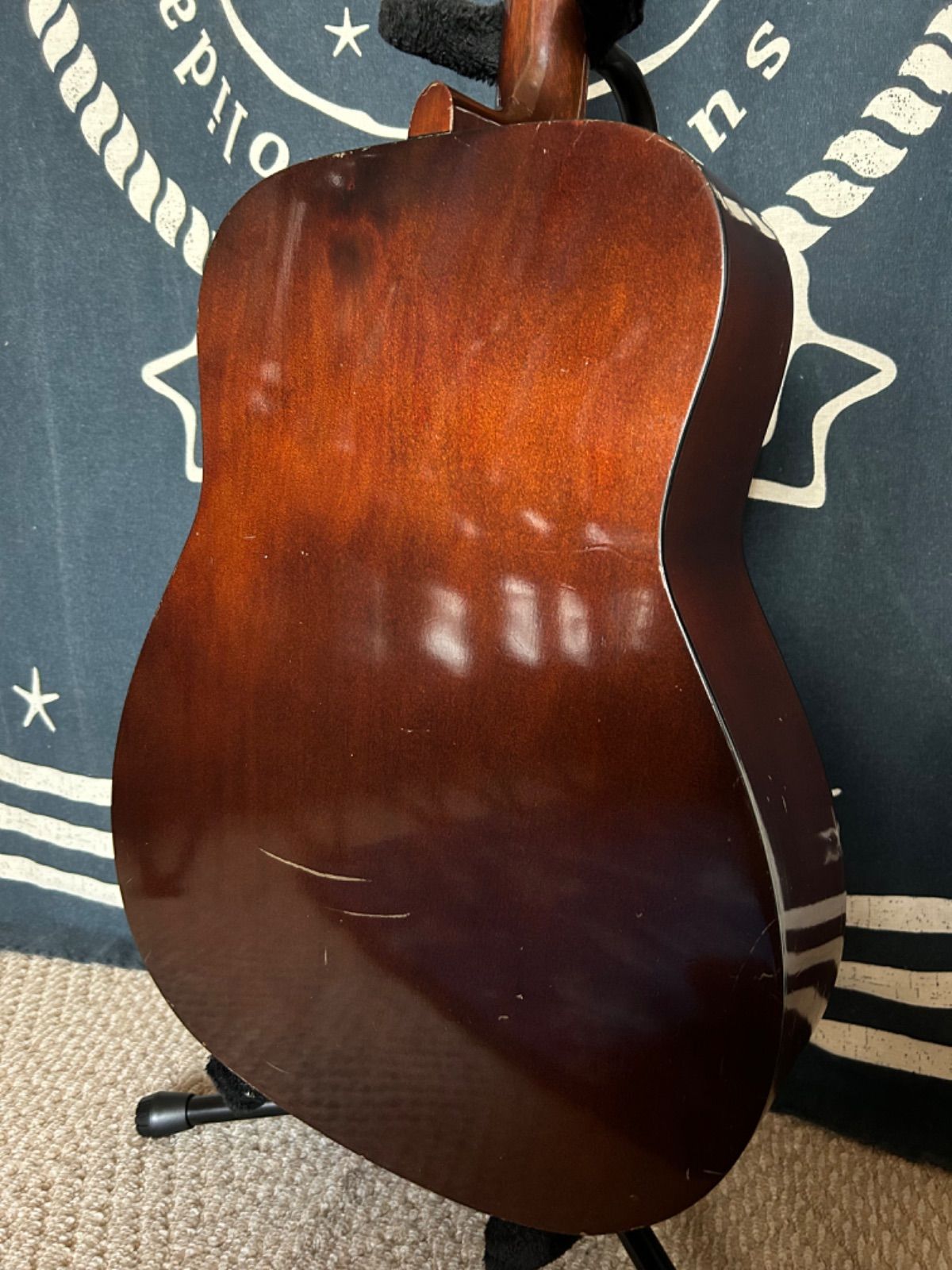 70sヤマハ国産 希少ビンテージ❣️FG150J黒ラベル 良音