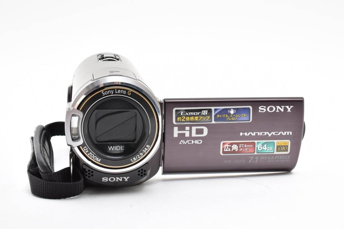 ソニー SONY HDR CX 370 V Y 696 3168