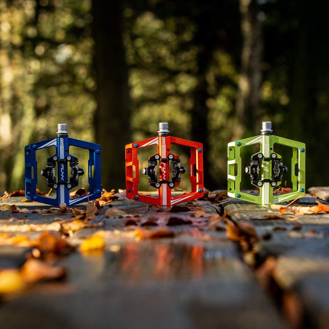 流行に敏感 Funn マンバ Mamba ビンディング ペダル - 両面 SPD 対応 マウンテンバイク ペダル - マウンテンバイク BMX 自転車 グラベル自転車に適用 自転車 ペダル 9|16??鋼車軸 超人気、高品質で超激安。