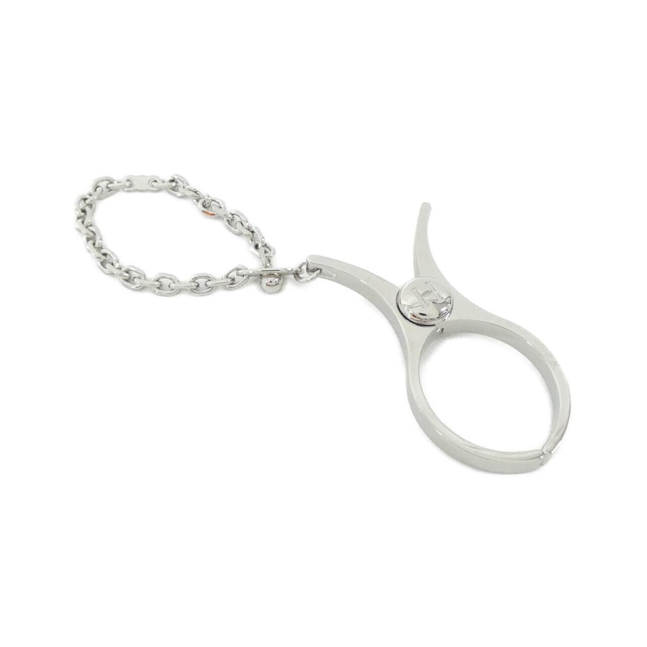 名東】エルメス フィルー グローブホルダー シルバー アクセサリー