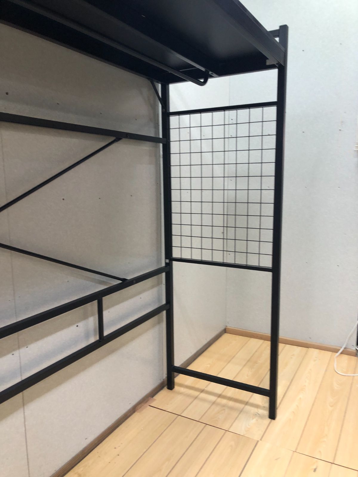 ニトリ ハンガーシェルフ ブラック【バジーナJY】福岡県糸島市引き取り