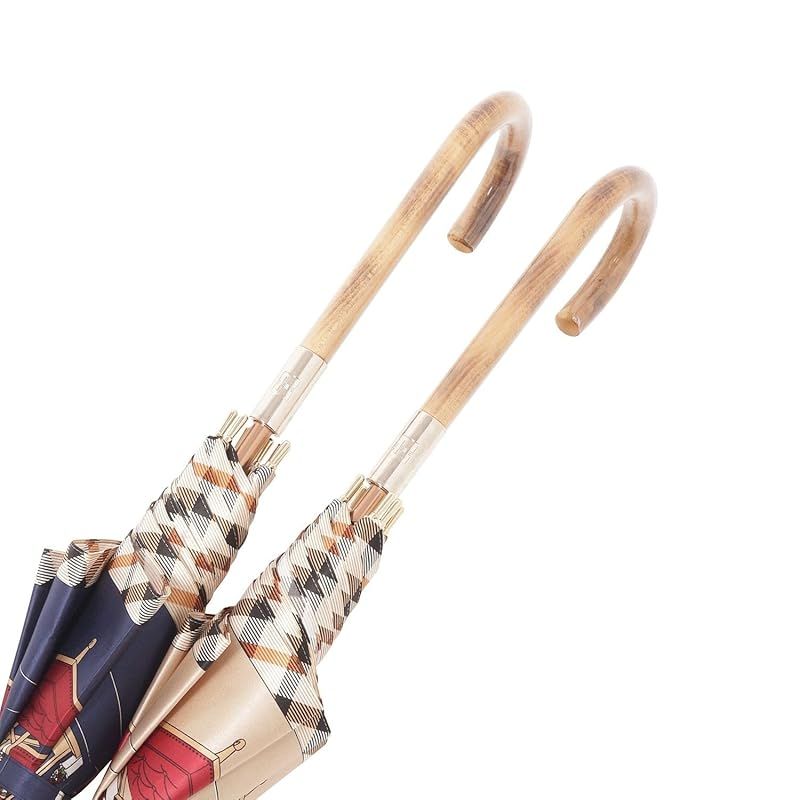 ムーンバット ダックス 雨傘 長傘 レディース ブランド 丈夫 通勤 通学クマ ベア サテンプリント21-125-11275-00 ベージュ 0 NEXPOTALLINN_EU