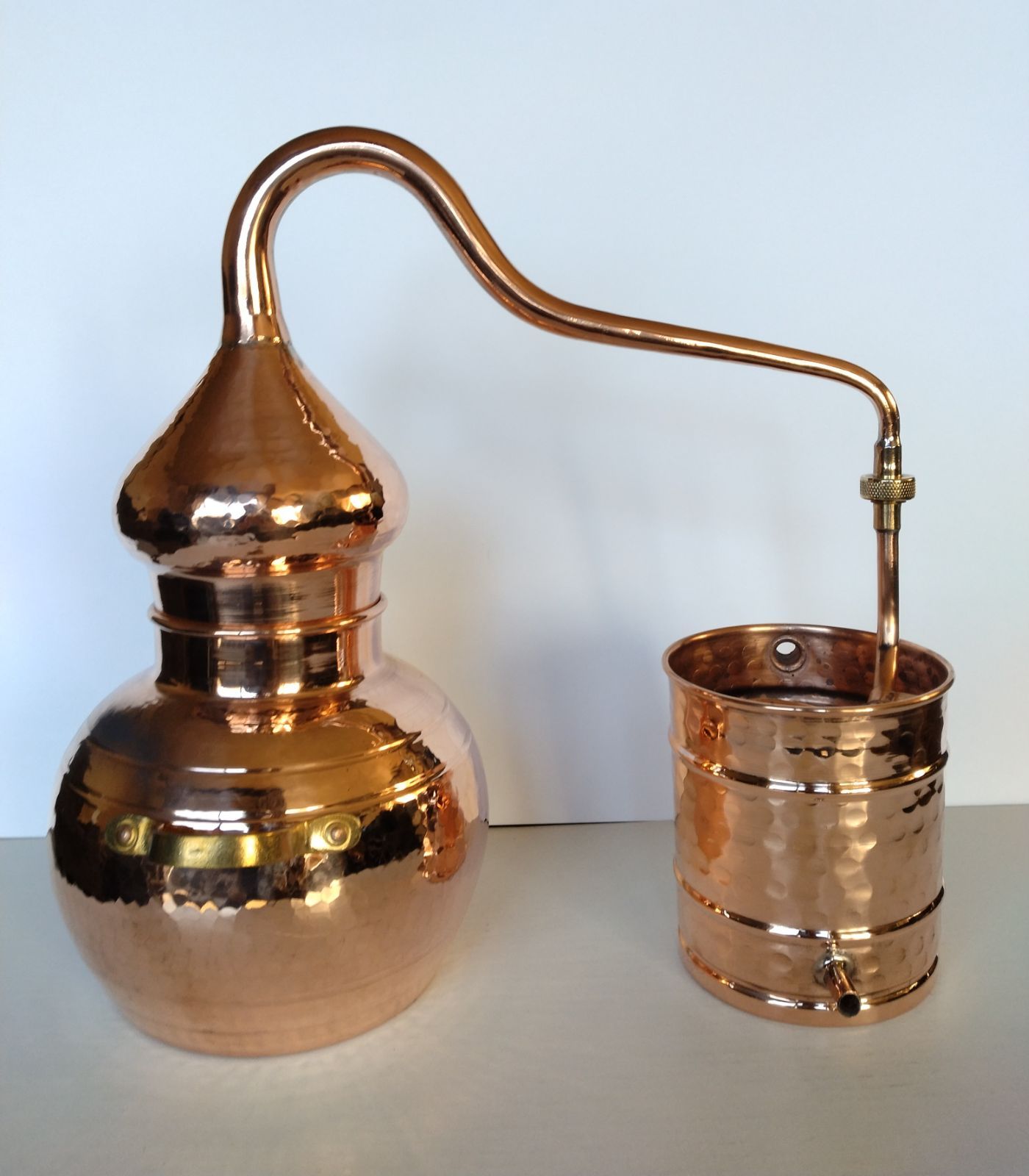 アランビック3.0 銅製蒸留器 おうちで手作り蒸留水 アロマ 精油 アランビック3.0 銅製蒸留器 おうちで手作り蒸留水 アロマ 精油