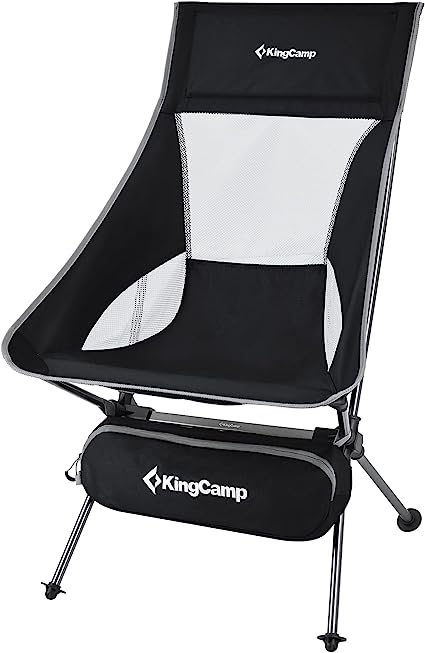 KingCamp キャンプ椅子 アウトドアチェア 折りたたみ 超軽量 幅65cm ...