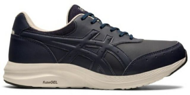 WELLNESS WALKER アシックス商事 GEL-FUNWALKER M041 ネイビーブルー 26 1291A041 400 | asics アシックス スニーカー シューズ 靴 ウォーキングシューズ ゲルファンウォーカー 軽量 通気性 クッション性 