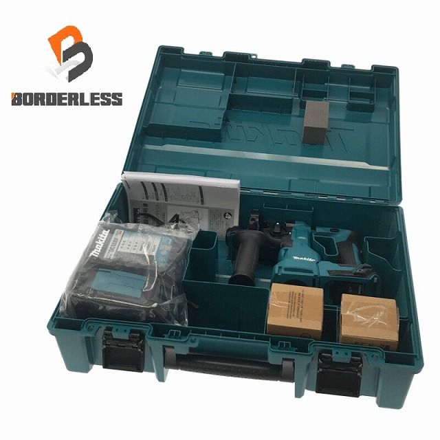 makita マキタ 18V 18mm 充電式ハンマドリル HR183DRGX バッテリ2個 6.0Ah 充電器 ケース付 ハンマードリル 107356