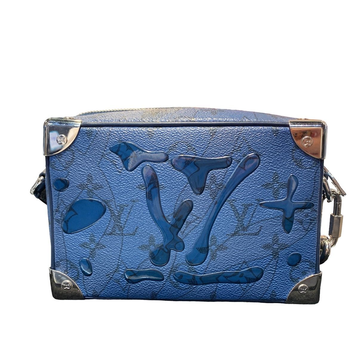 中古】 LOUIS VUITTON ルイ・ヴィトン ミニ・ソフトトランク M22588  