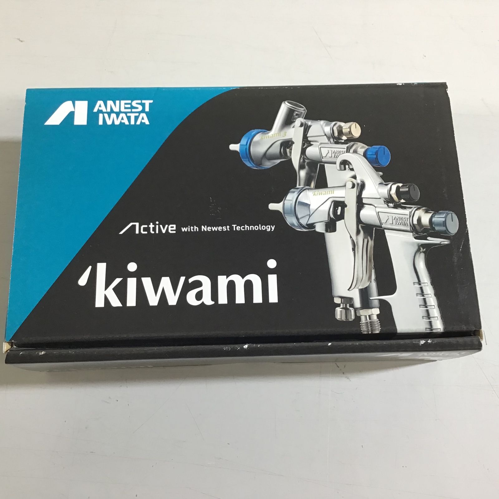 中古品】 ☆ アネスト岩田 スプレーガン KIWAMI-1-18B14 カップ付 