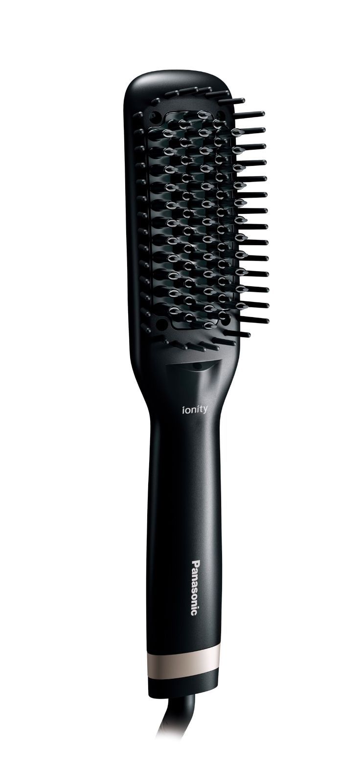 【特価商品】マイナスイオン イオニティ スリムブラシ ストレート 海外対応 ブラシアイロン 黒 パナソニック EH-HS21-K