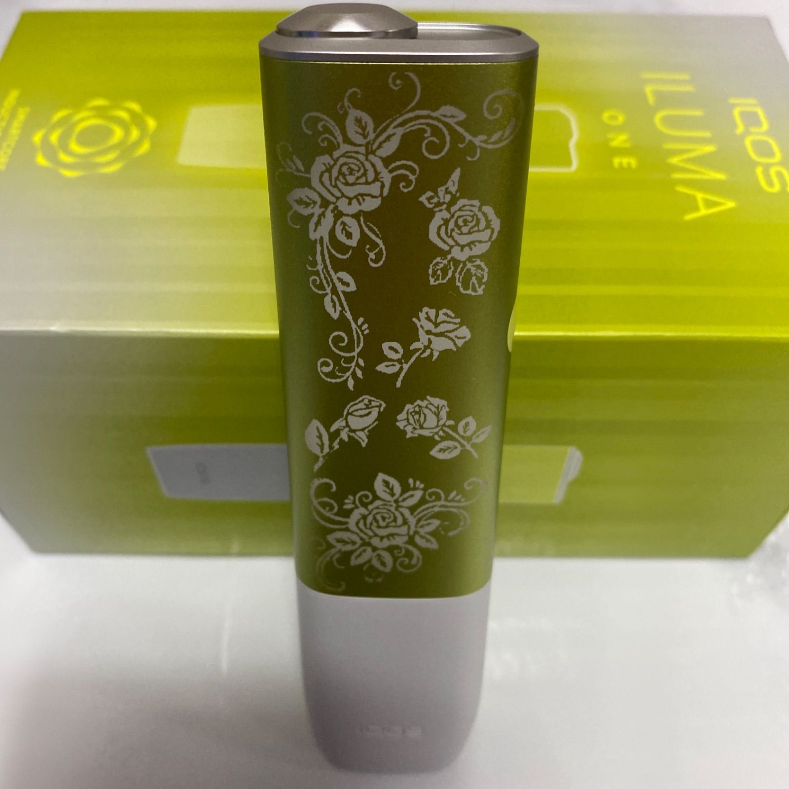 再販①マチ付きポーチ IQOSポーチ ファニーフェイス 青 再販①マチ付き