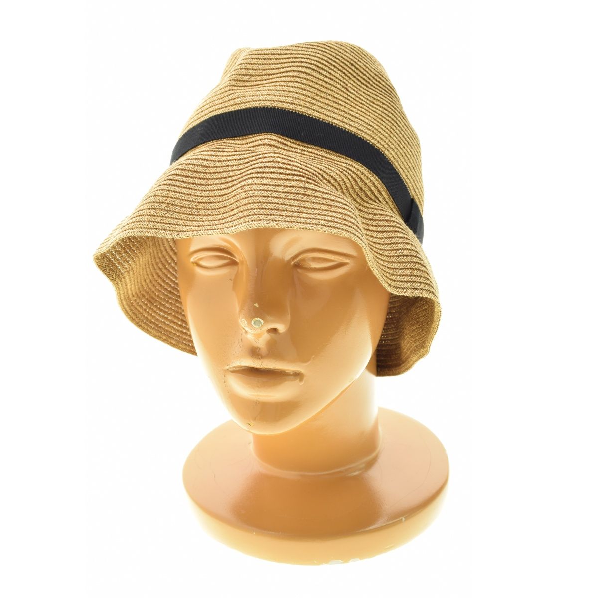 matureha.】MBOX-104 BOXED HAT 7cm brim grosgrain ribbon