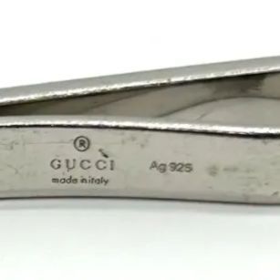 GUCCI　グッチ 蜂刻印 ネクタイピン タイピン シルバー925 袋