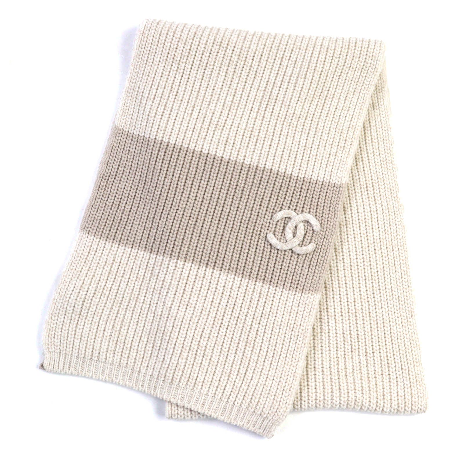 極美品◇CHANEL シャネル 24AW 24A カシミヤ ココマーク付き ロング  