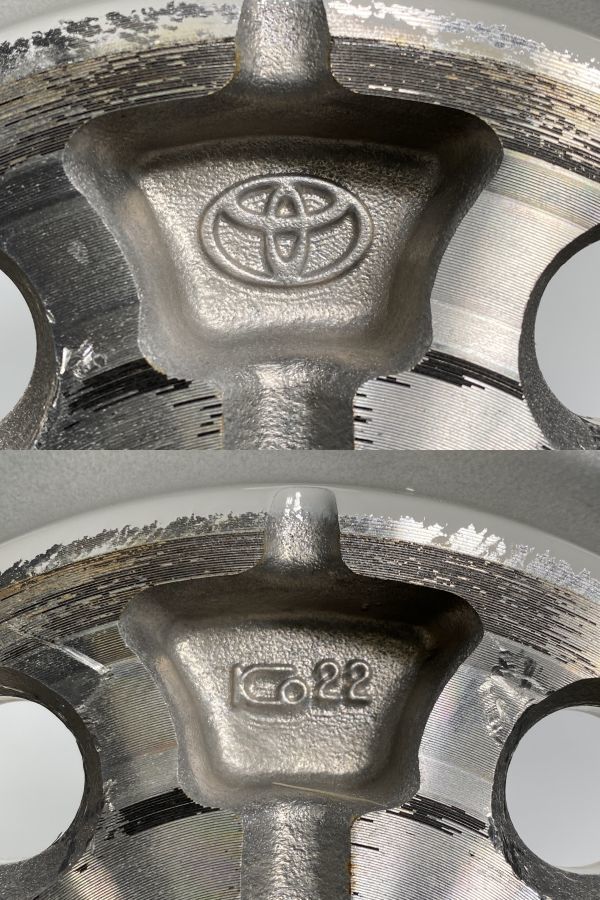 トヨタ 80 エスクァイア後期 純正 15in 6J +50 PCD114.3 エスクァイア ZRR80G 後期 純正 アルミホイール×1本 15インチ 6J