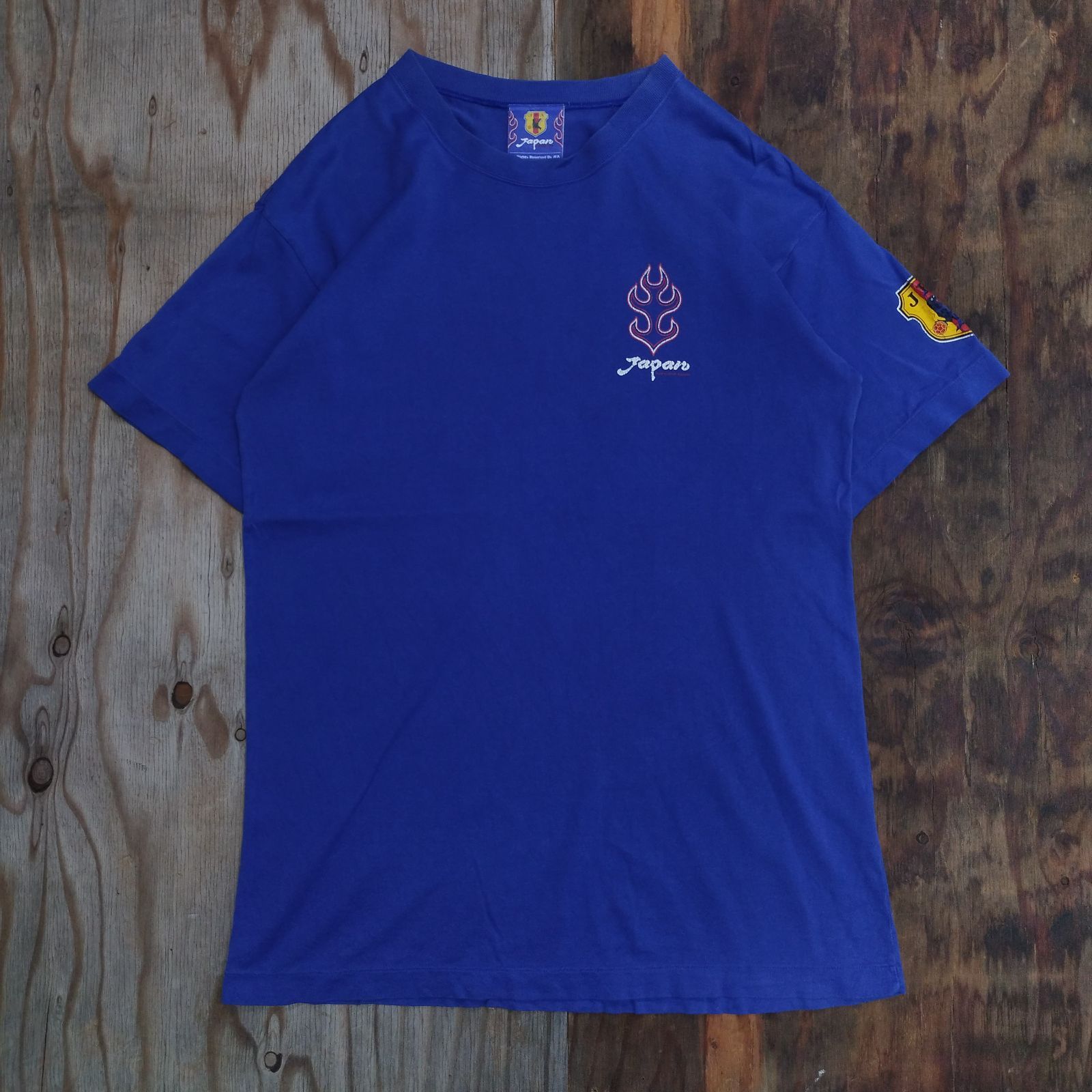  サッカー 日本代表 06-07ユニフォーム ゲームシャツ Y2K JFA 日本サッカー協会 Tシャツ ゲームシャツ 西澤 明訓 2000年 日本