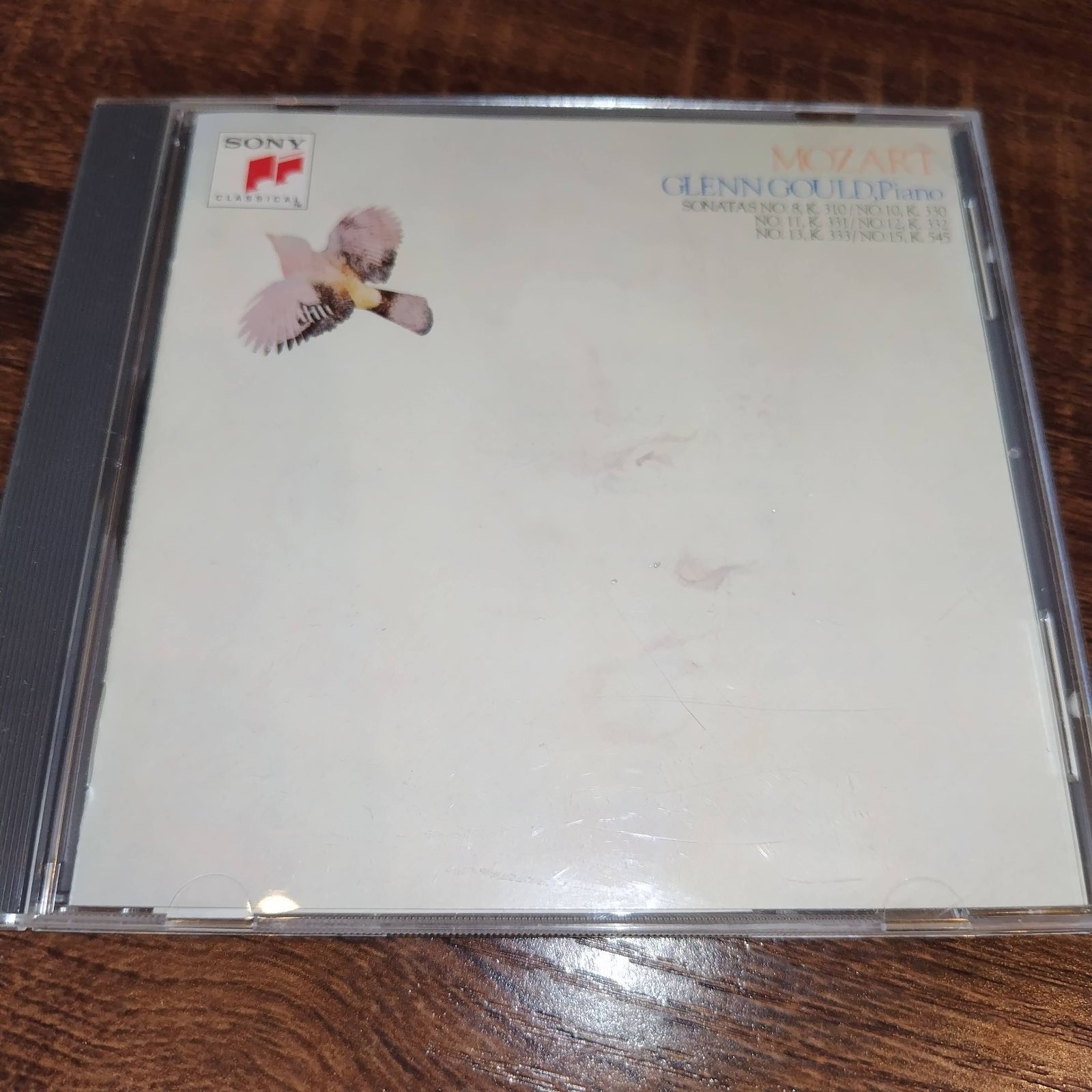 MOZART「PIANO SONATAS／GLENN GOULD」国内盤中古CD クラシック