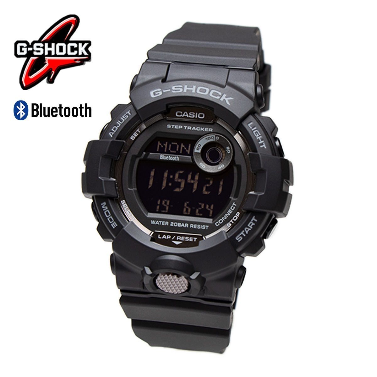 CASIO カシオ G-shock ジーショック GBD-800-1B スマートウォッチ