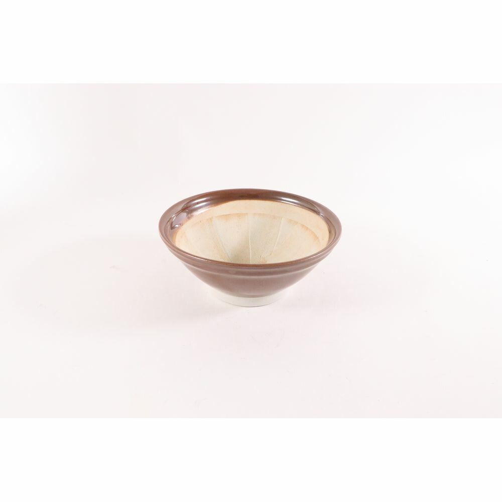 （まとめ買い）カンダ 茶スリ鉢 8寸 【×3】