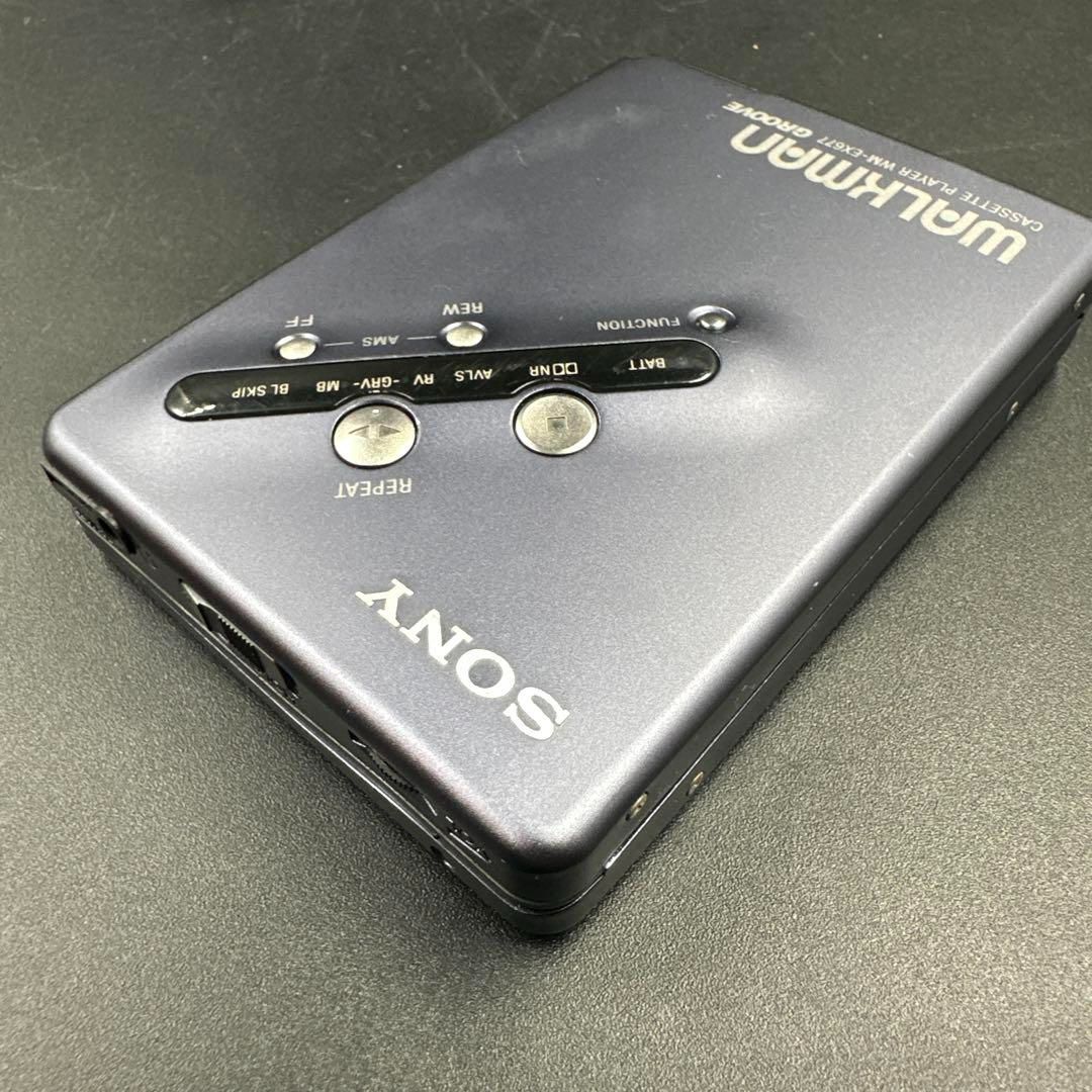 動作品透明WM-EX631ウォークマンwlakmanカセットプレイヤースケルトン 動作品 美品透明WM-EX631ウォークマンwlakmanカセットプレイヤー