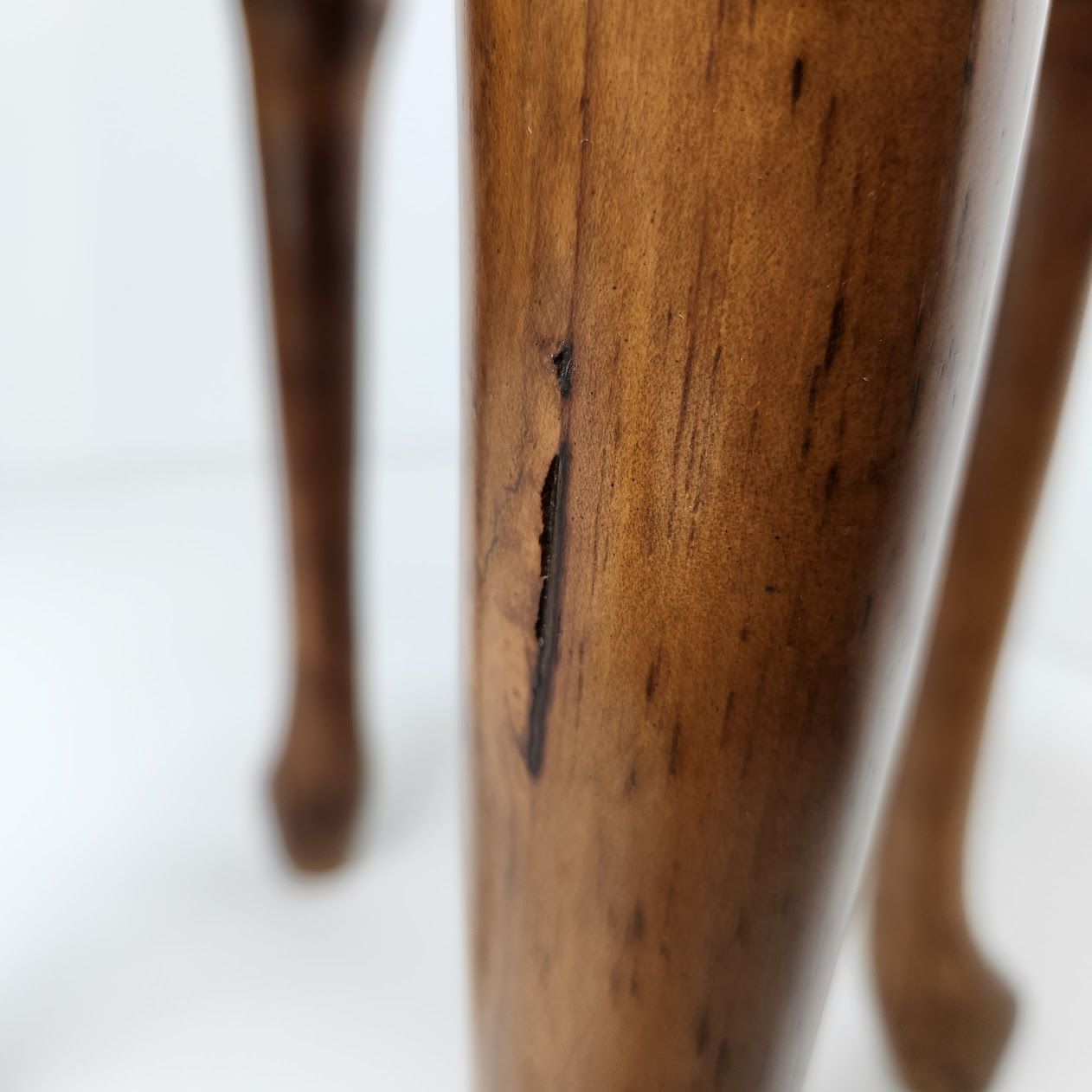 サイドテーブル サイドボード 花台 side table 飾り台 木製 猫足