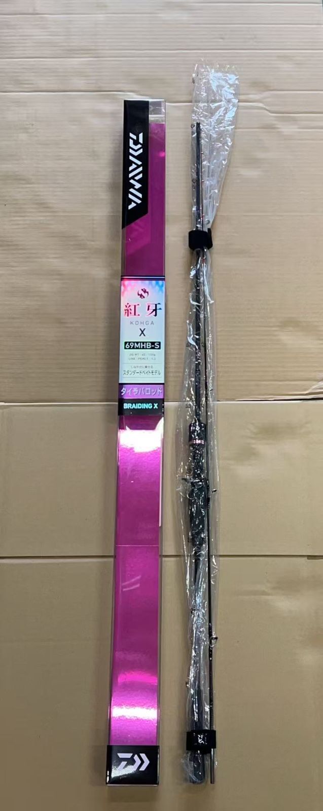 ダイワ DAIWA タイラバロッド 紅牙X スパイラルガイド **4417636