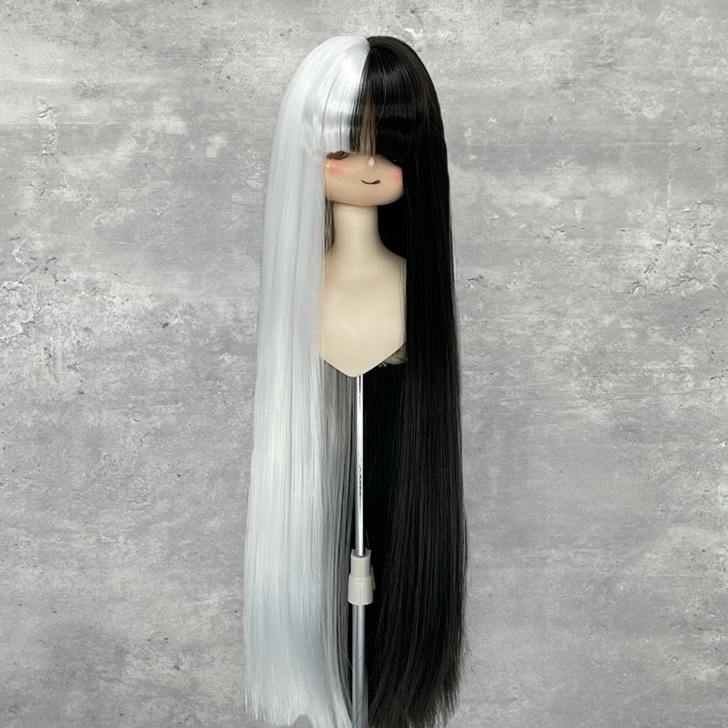 ウィッグ コスプレウィッグ ドールウィッグ ロングヘア ツートン