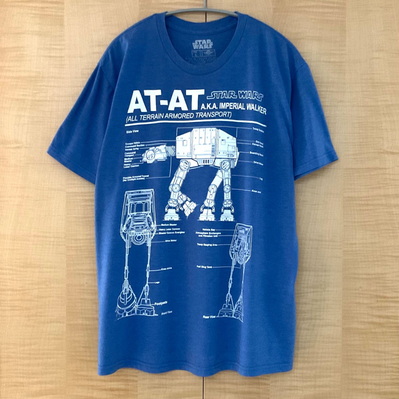 アメリカ古着☆ STAR WARS コミック調 半袖Tシャツ US古着 スターウォーズSTAR WARS AT-AT ウォーカー ビッグ