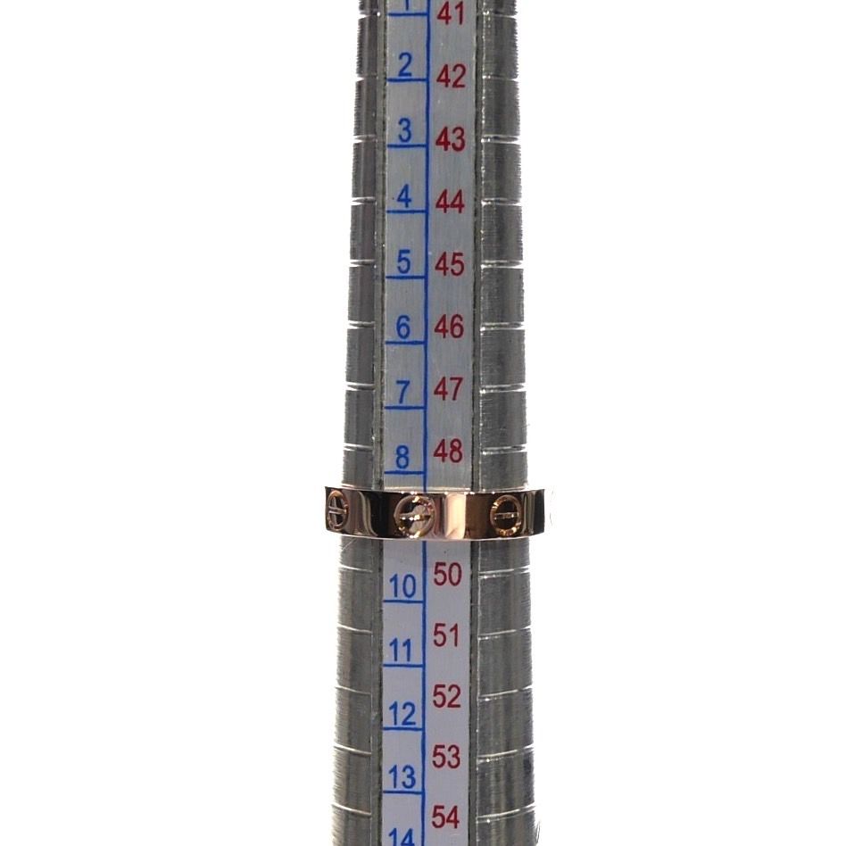 未使用品】Cartier カルティエ ミニラブリング K18PG 750 ピンク
