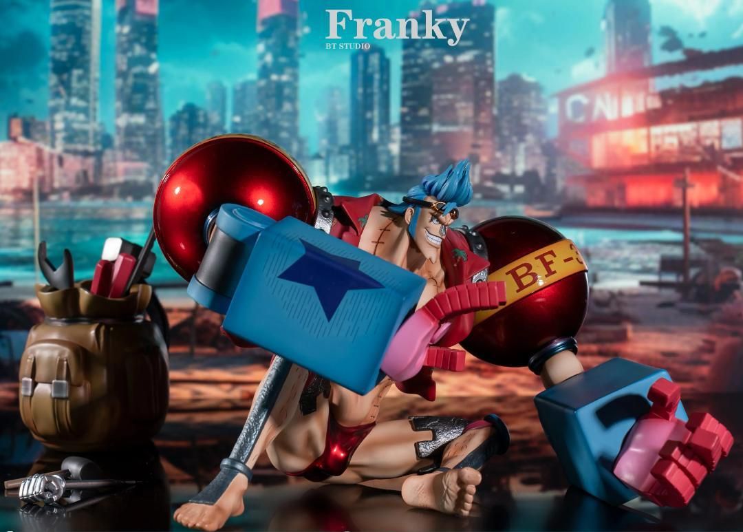 ワンピース フランキー 改造人間 ガレージキット フィギュア BTスタジオ