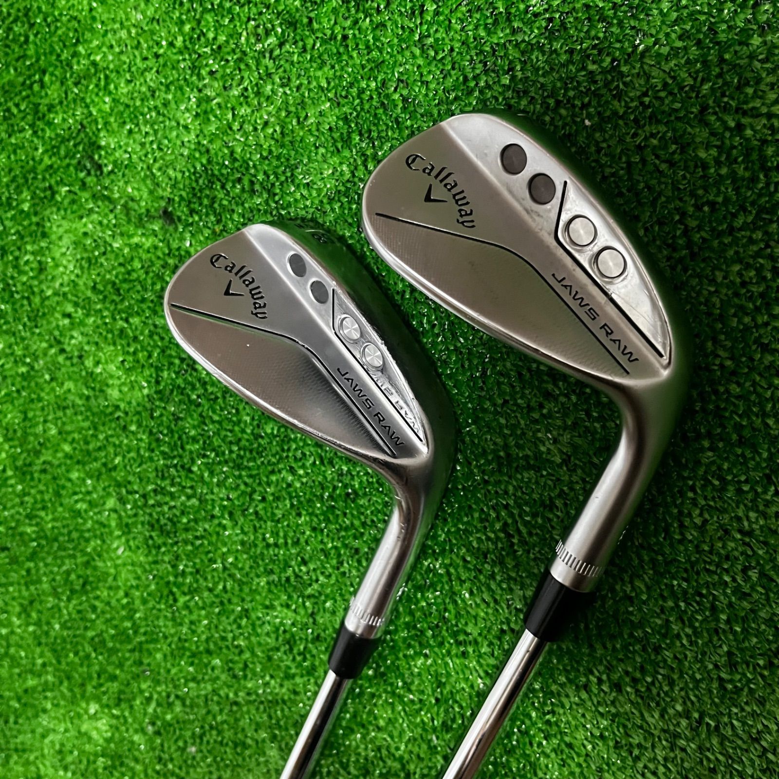 キャロウェイ JAWS RAW 52 58 10s 2本セット Callaway Jaws Raw ウェッジ 52度 58度 2本セット】JAWS RAW 52度 58