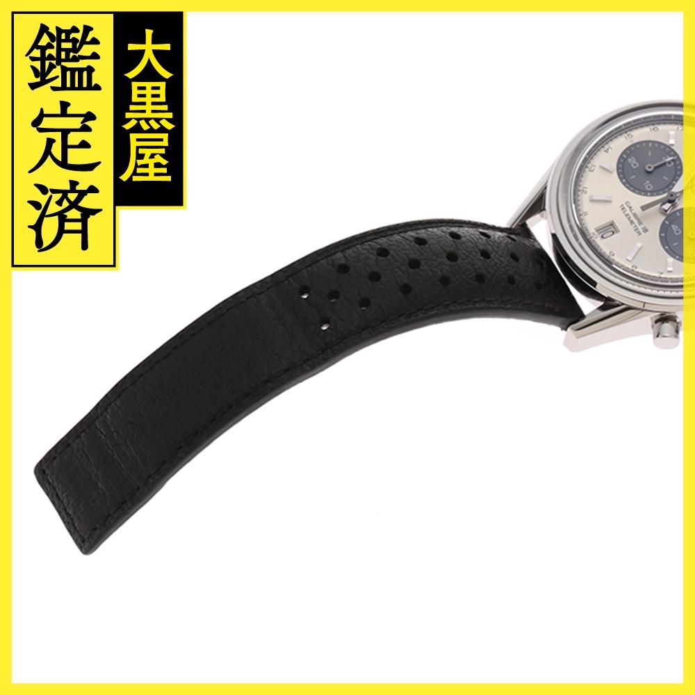 【現状販売特価品】TAG HEUER　タグホイヤー　カレラ　キャリバー18　クロノグラフ　CAR221A.FC6353　SS/レザー　 男性用自動巻時計【473】