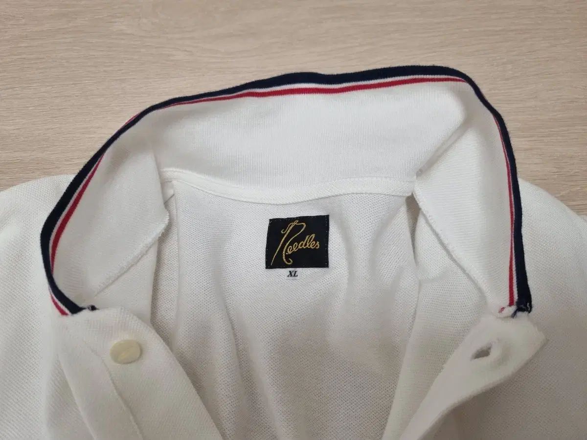 Needles ショールカラー ポロシャツ 白 L Needles ニードルズ - Shawl Collar S/S Polo ショールカラー