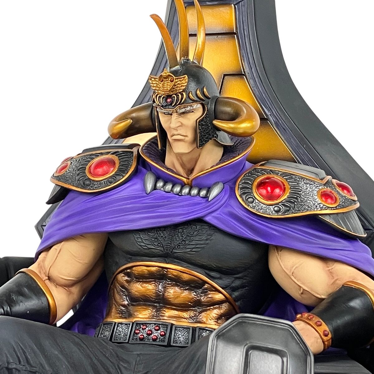 SpiceSeed 北斗の拳 ラオウ 玉座ver ゴールドカラー フィギュア
