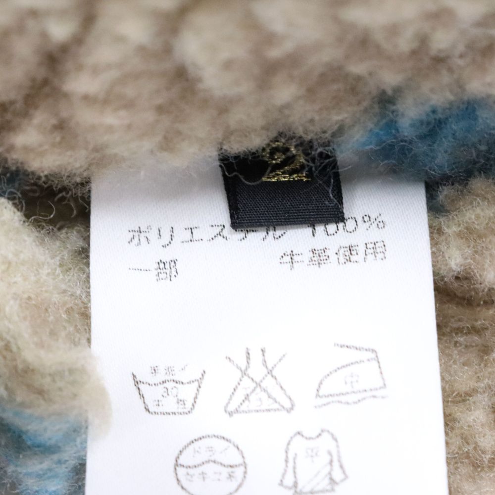 Kapital ネイティブ柄 ボア ベスト KAPITAL (キャピタル) ネイティブ柄 ボアフリース ベスト マルチ