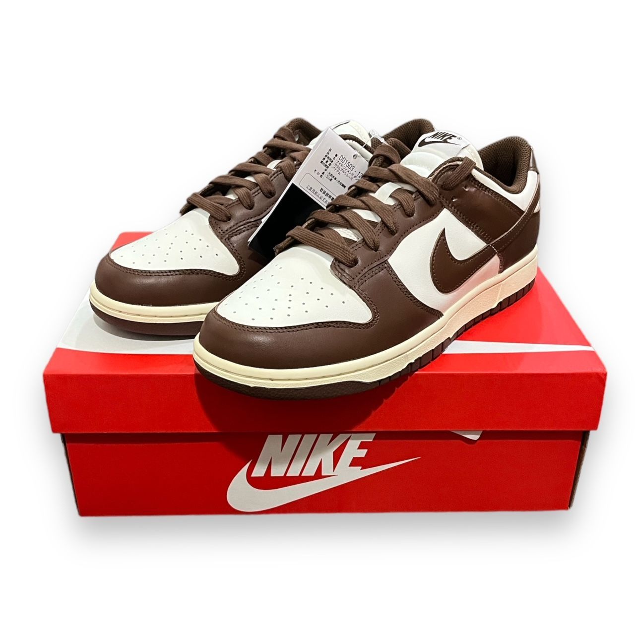 国内正規 新品 Nike Wmns Dunk Low Sail and Cacao Wow DD1503-124