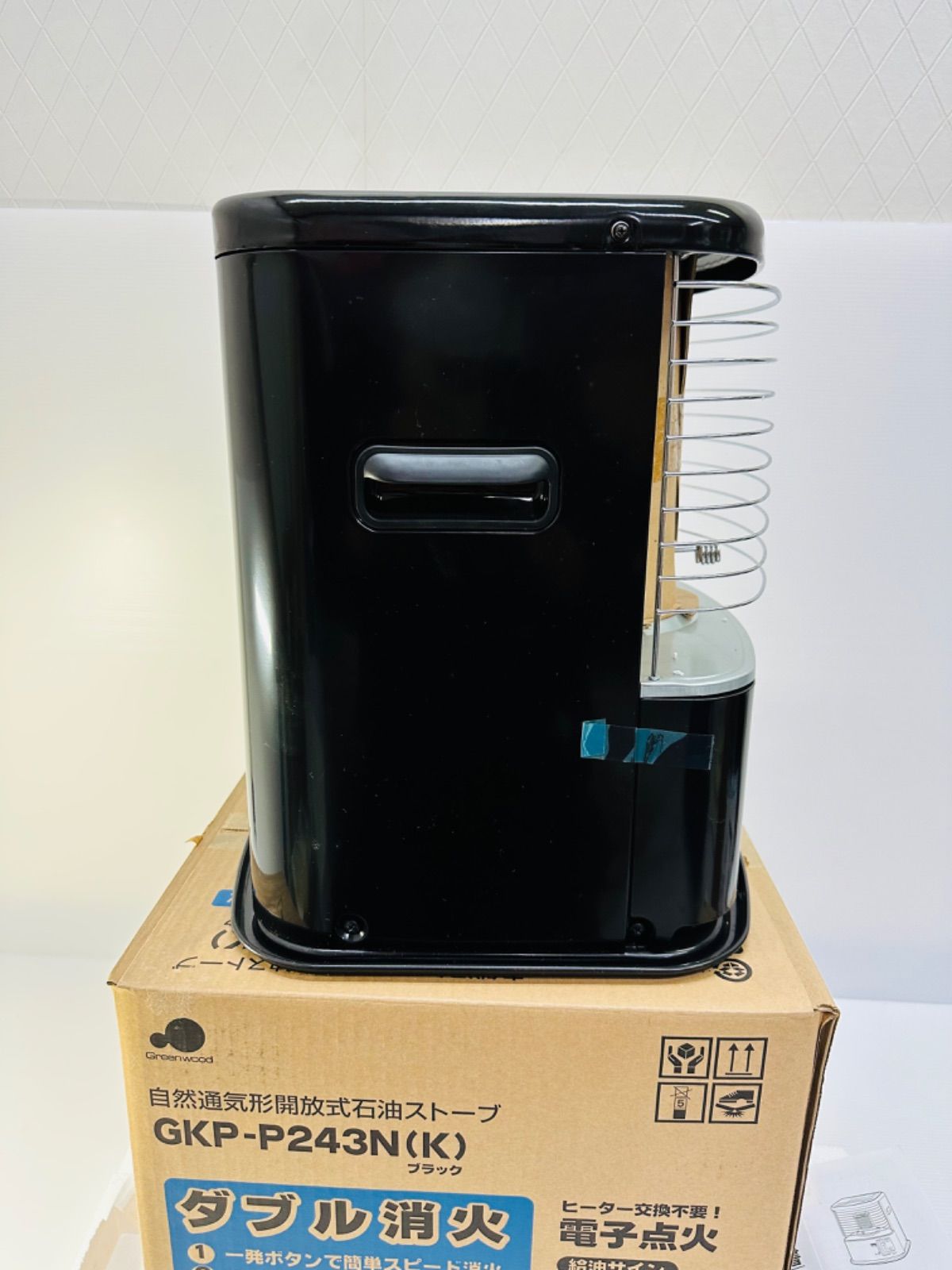 反射式ストーブ グリーンウッド GKP-P243N(K) 未使用品 - メルカリ 反射式ストーブ グリーンウッド GKP-P243N(K) 未使用品 - メルカリ