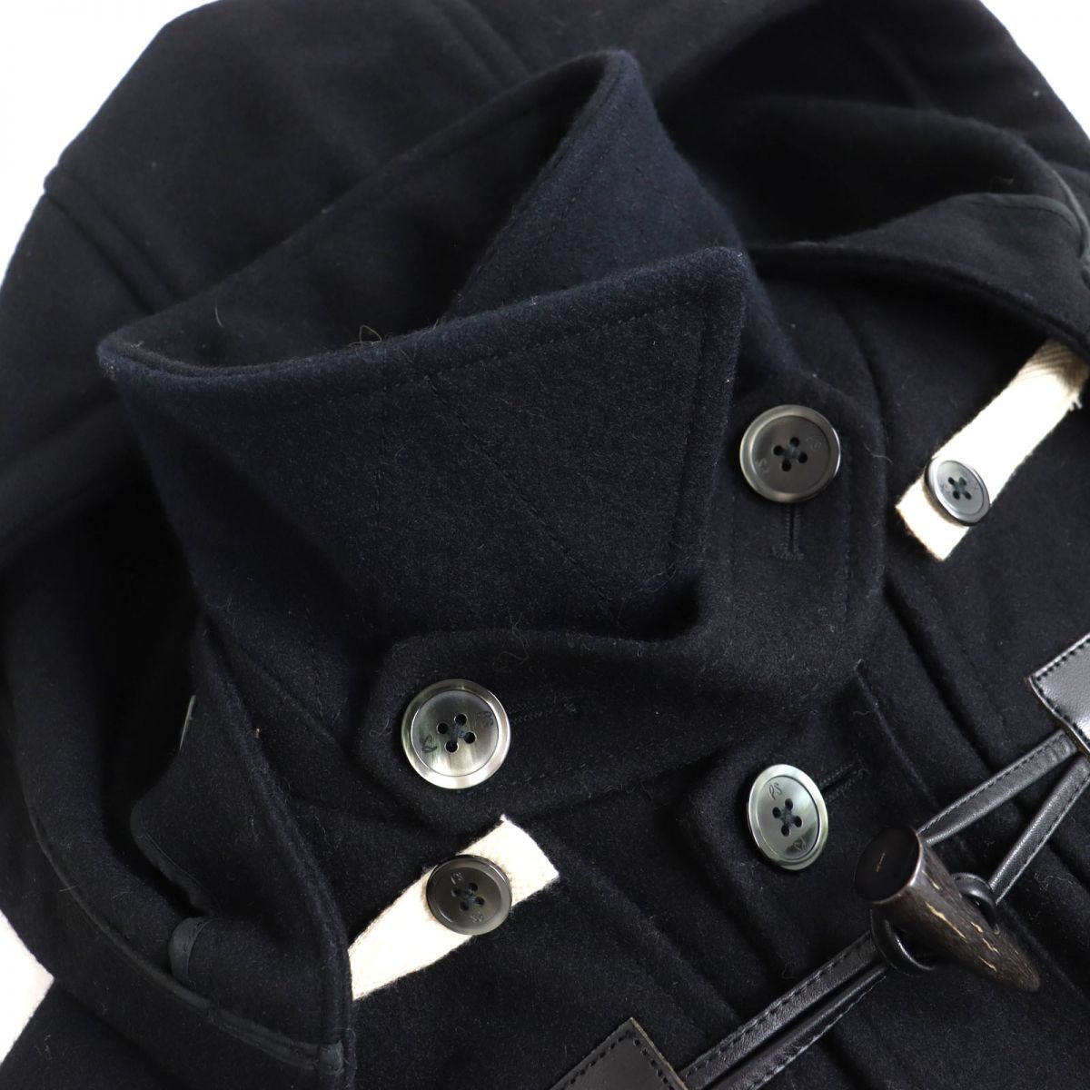 美品△正規品 PS Paul Smith ポールスミス 革ヒモ 水牛トグルボタン