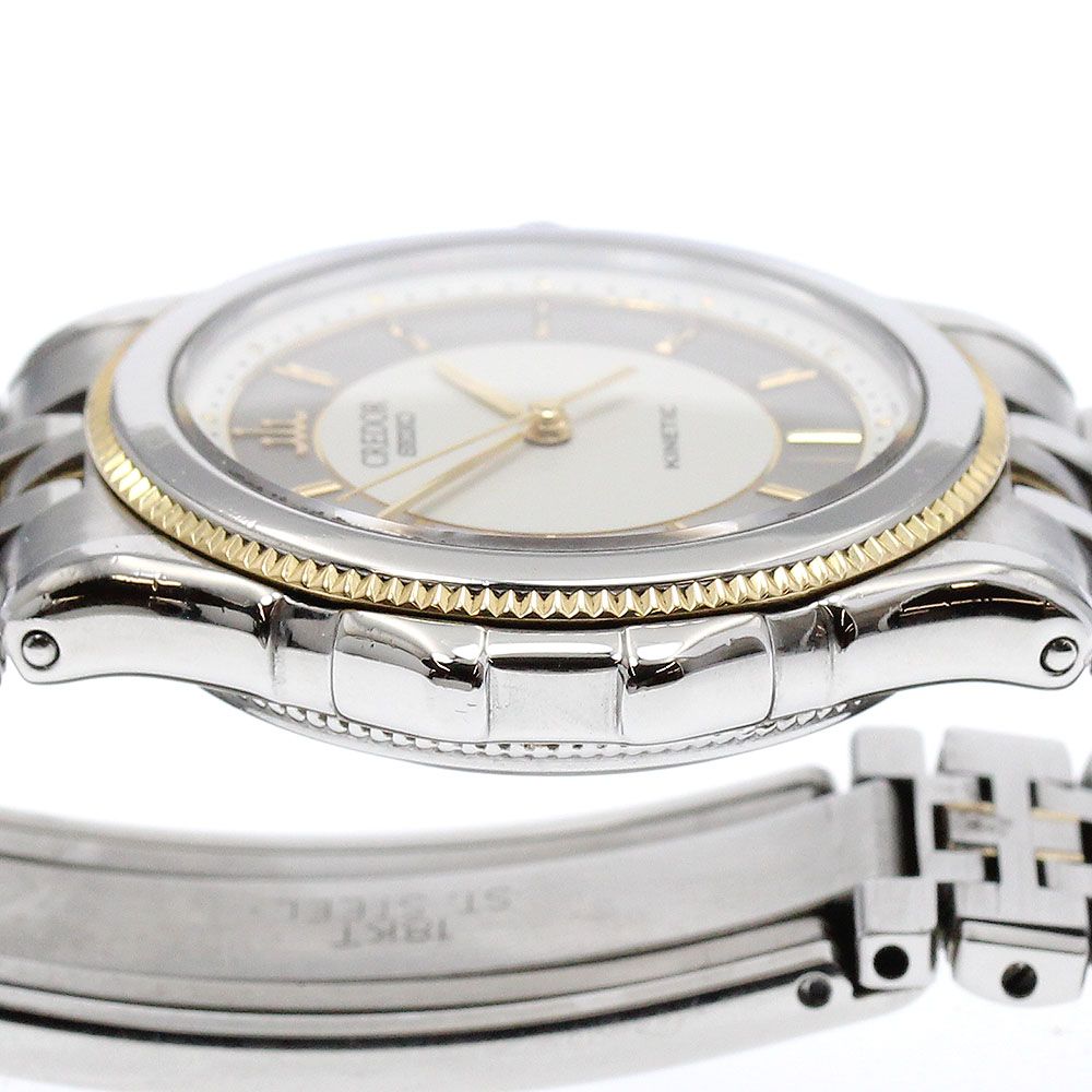 CREDOR セイコー SEIKO クレドール 4M71-0A30 18KT 楽天市場】【SEIKO】セイコー クレドール キネティック K18YG